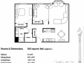 2 Bedroom - 844 Sq. Ft.