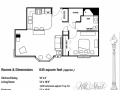 1 Bedroom Deluxe - 645 Sq. Ft.
