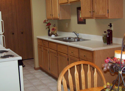Model Apartment at Hill Street Place in Marshall MN 
