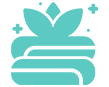 cyan amenities icon