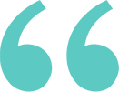 cyan quote icon