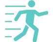 cyan active icon