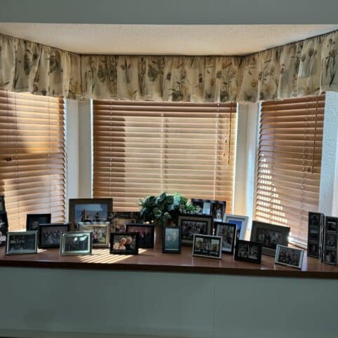 bay window in apartment