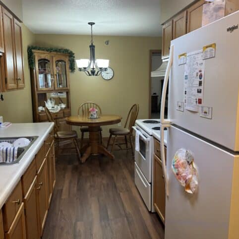 kitchen in hill street apartment