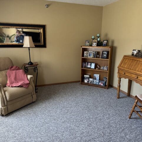 sitting area in room
